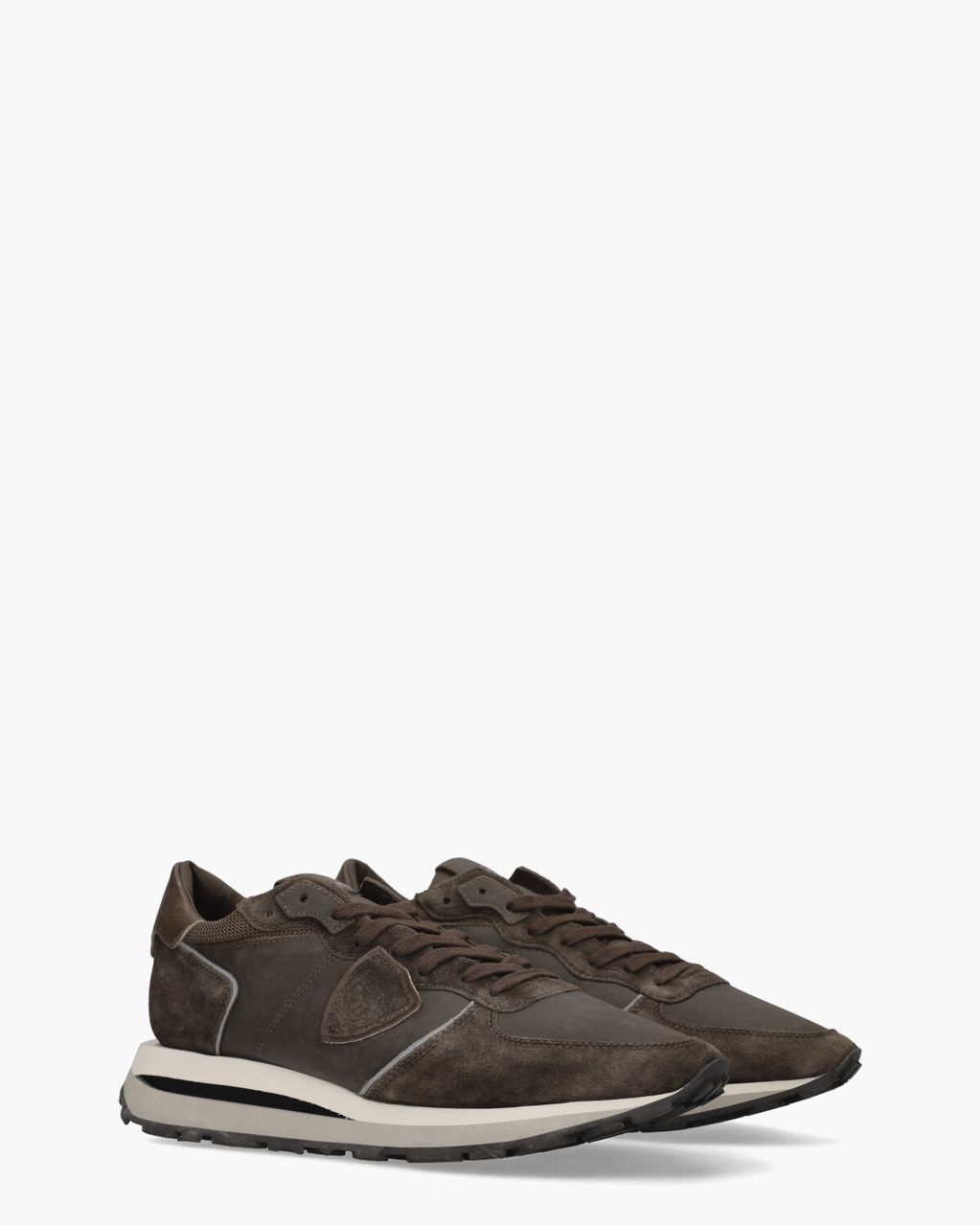 Philippe Model Tropez Haute Donkerbruin Herensneakers