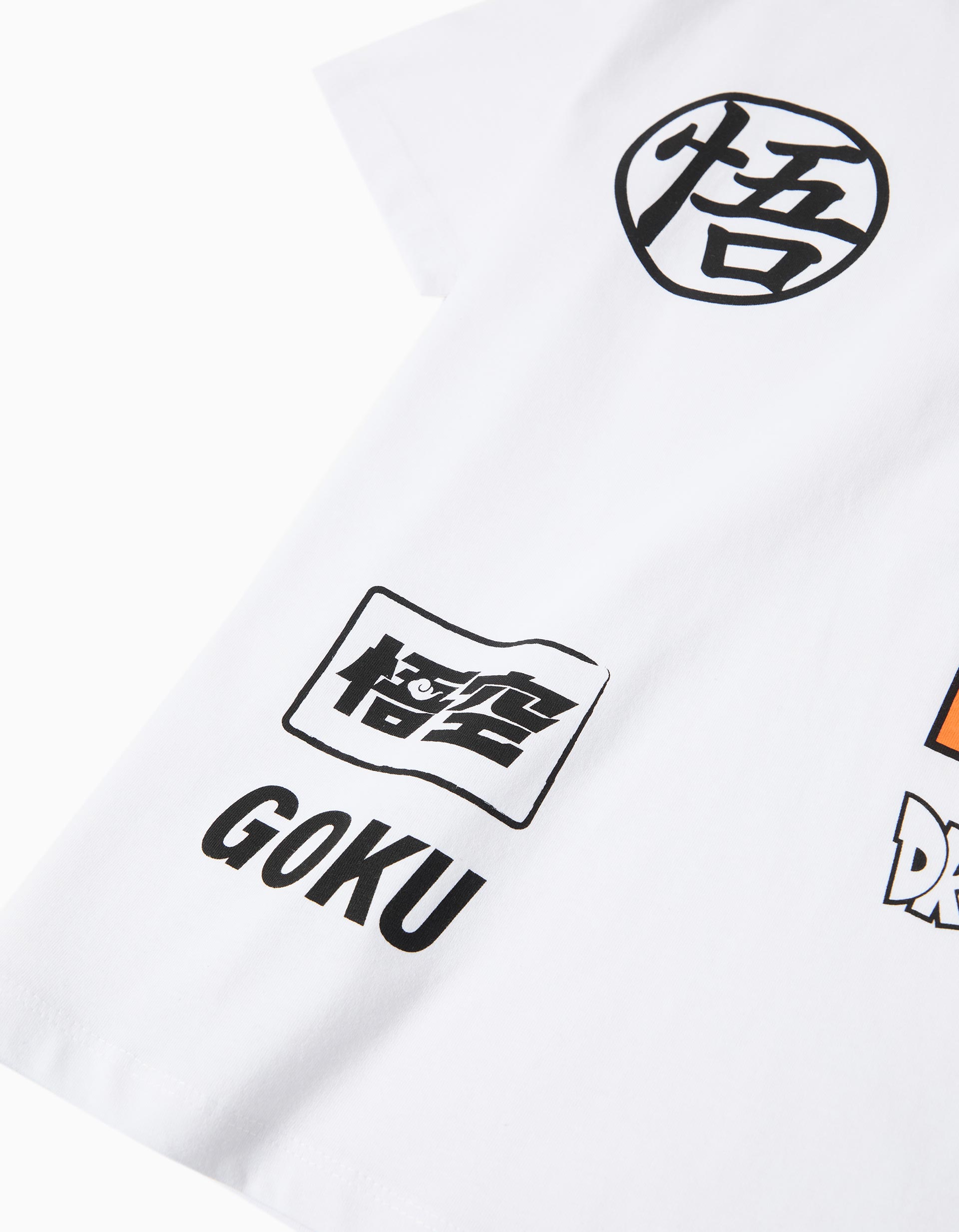 T-shirt 'Goku', Menino, Branco