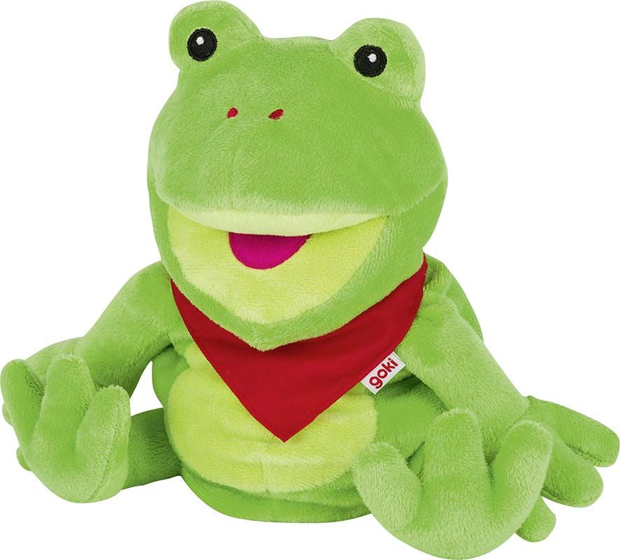 Handpuppe FROSCH