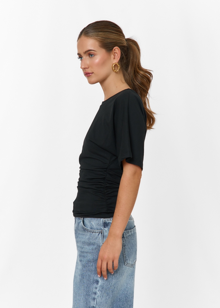 Fleur t-shirt zwart