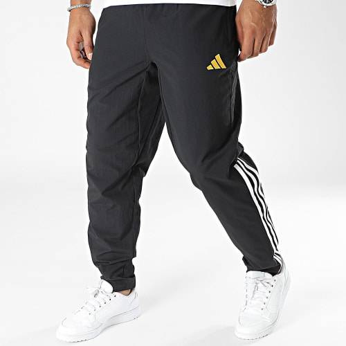 Pantalon Jogging A Bandes Juventus IM1871 Noir