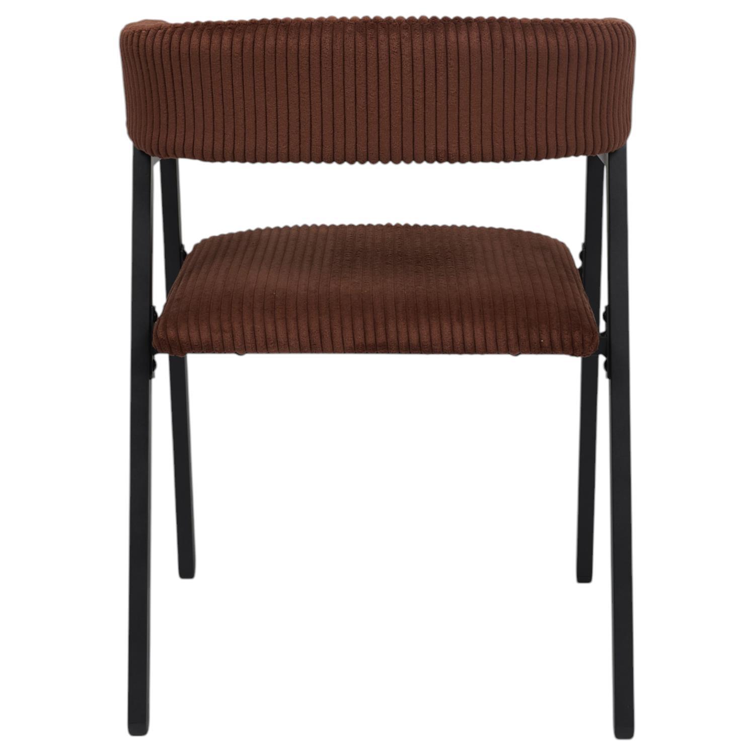 SCOTT FAUTEUIL DESIGN COTELE TERRACOTTA