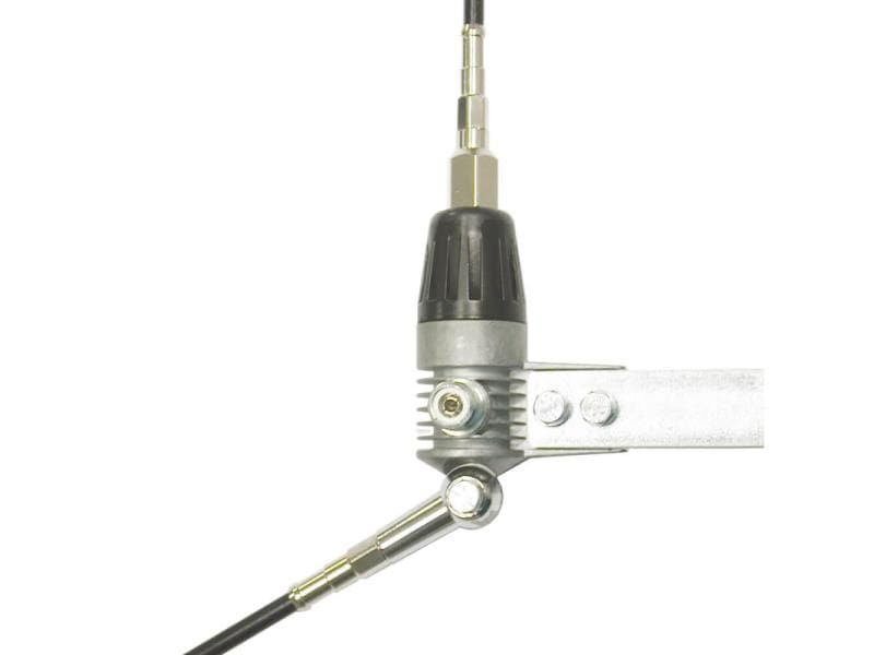 Albrecht Antenne Mini Boomerang CB-Balkon/-Stationsantenne mit 2 Wendelstrahlern
