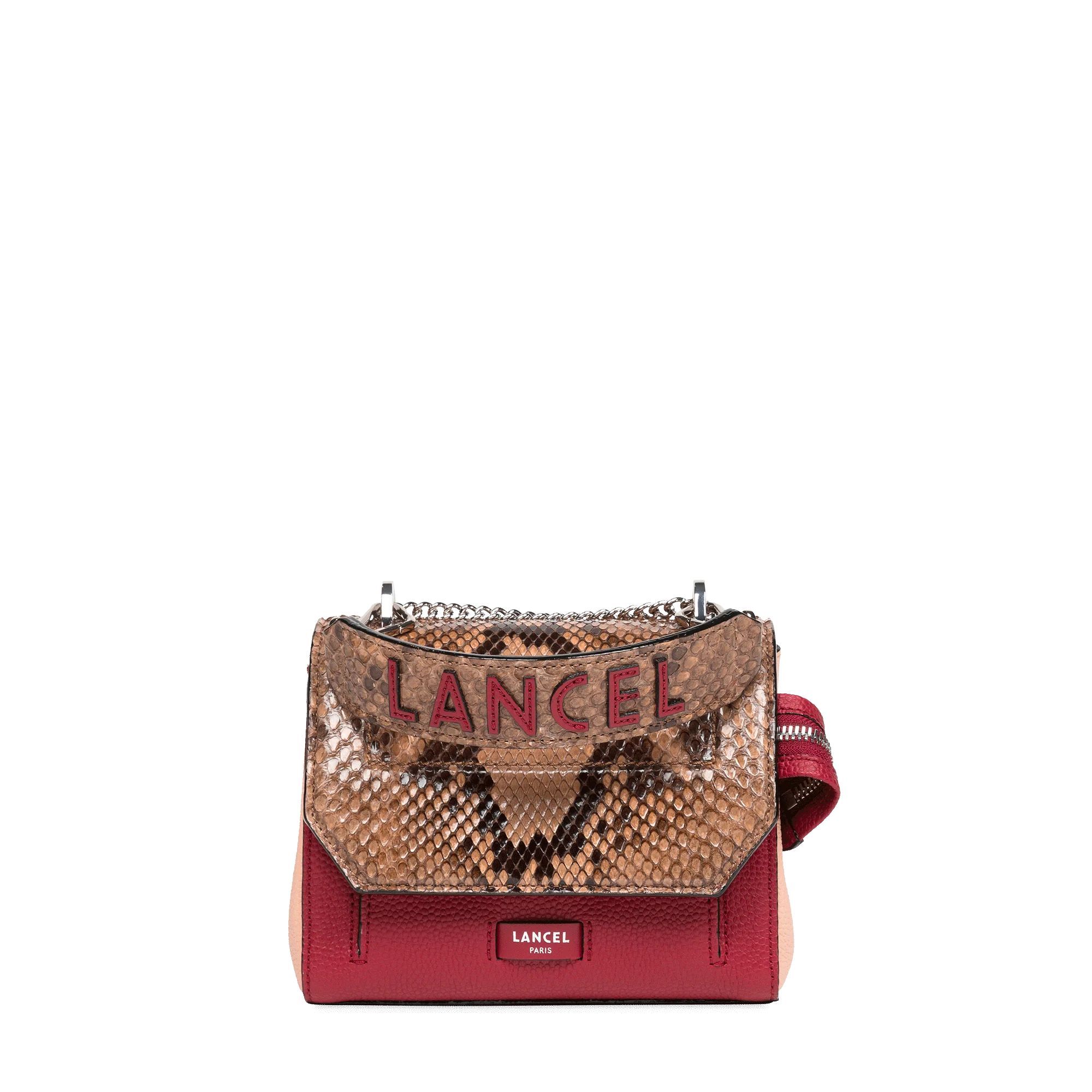 Sac rabat avec poignée  Ninon de Lancel-Multico Granit