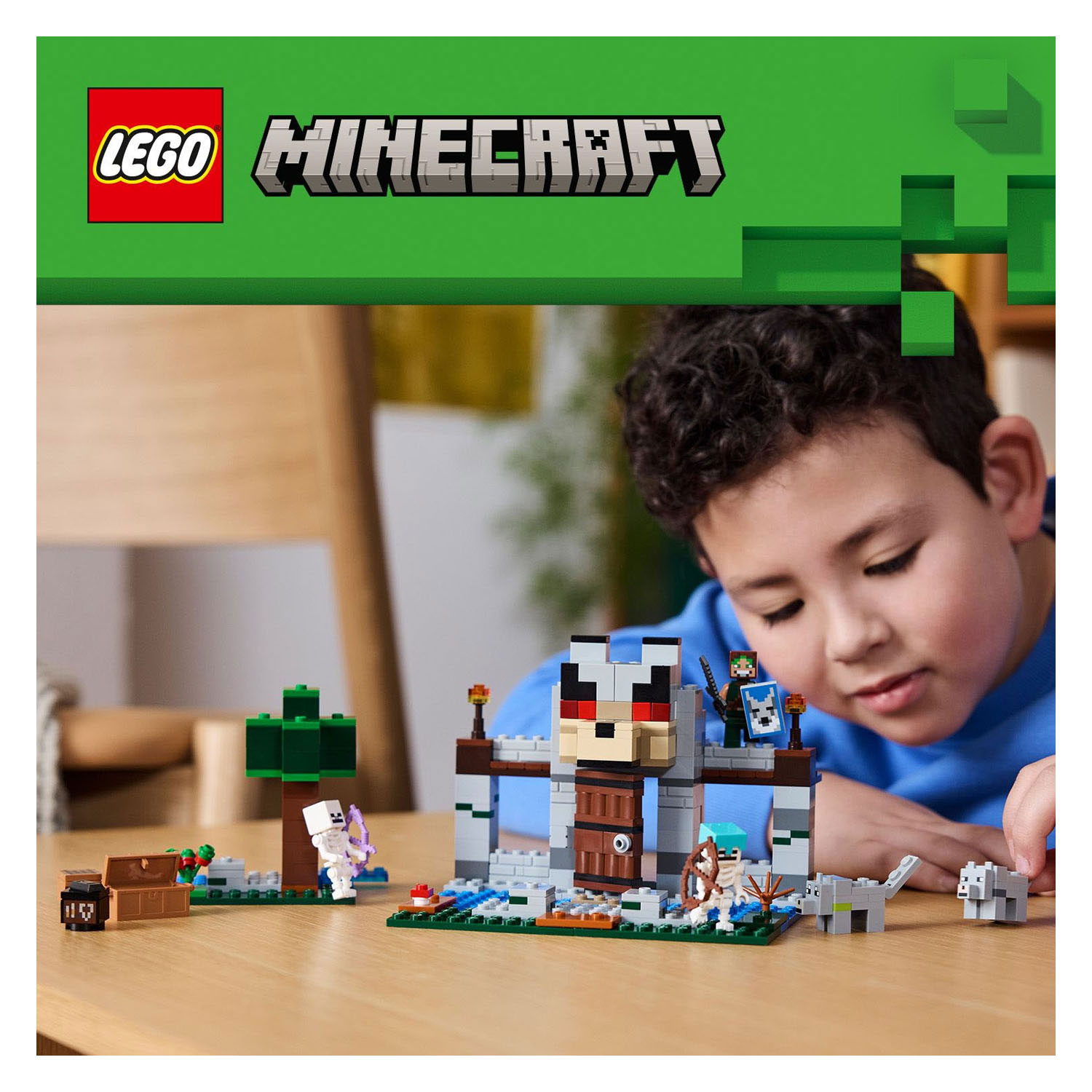 LEGO Minecraft 21261 De Wolvenburcht