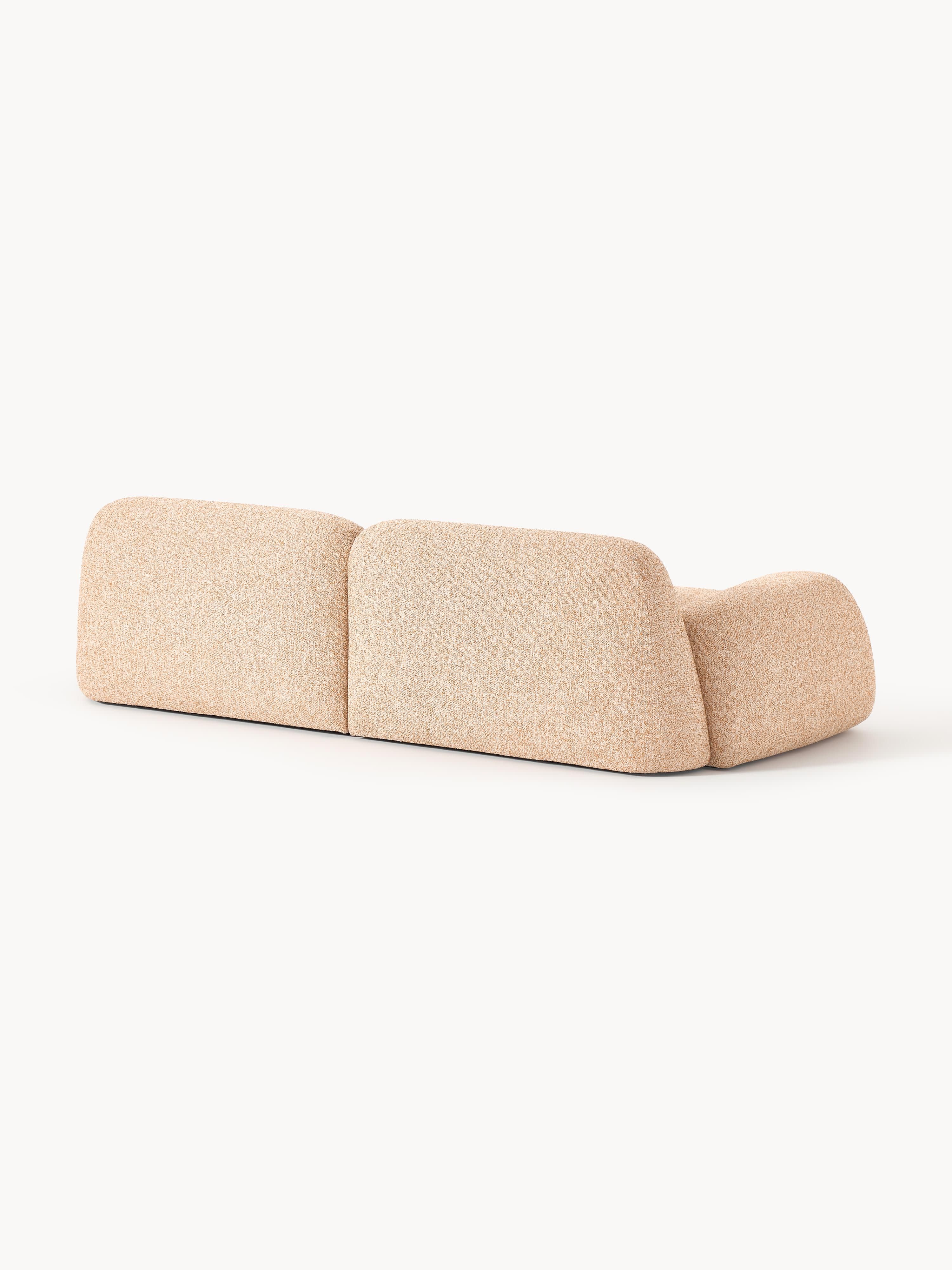Modulaire bank Wolke (3-zits) van bouclé