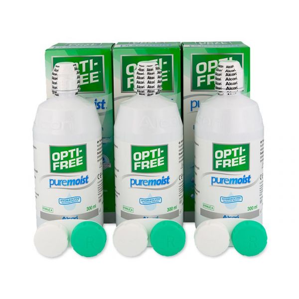 Alcon Solução Opti-Free PureMoist 3x 300ml