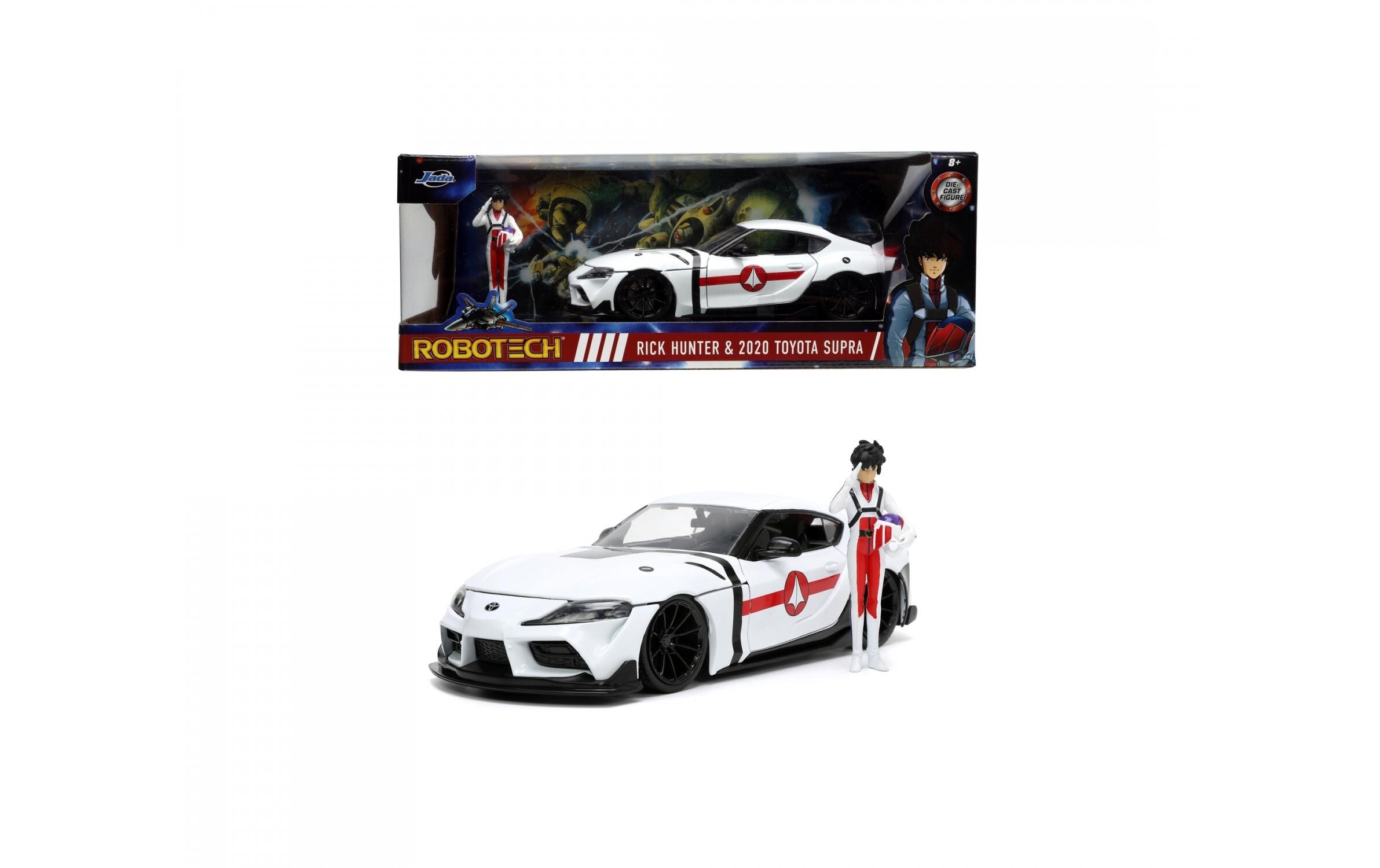 Toyota Supra MK5 Robotech R. Hunter 1:24R. Hunter aus der Robotech Anime Serie mit 2020 Toyota Supra Modellauto