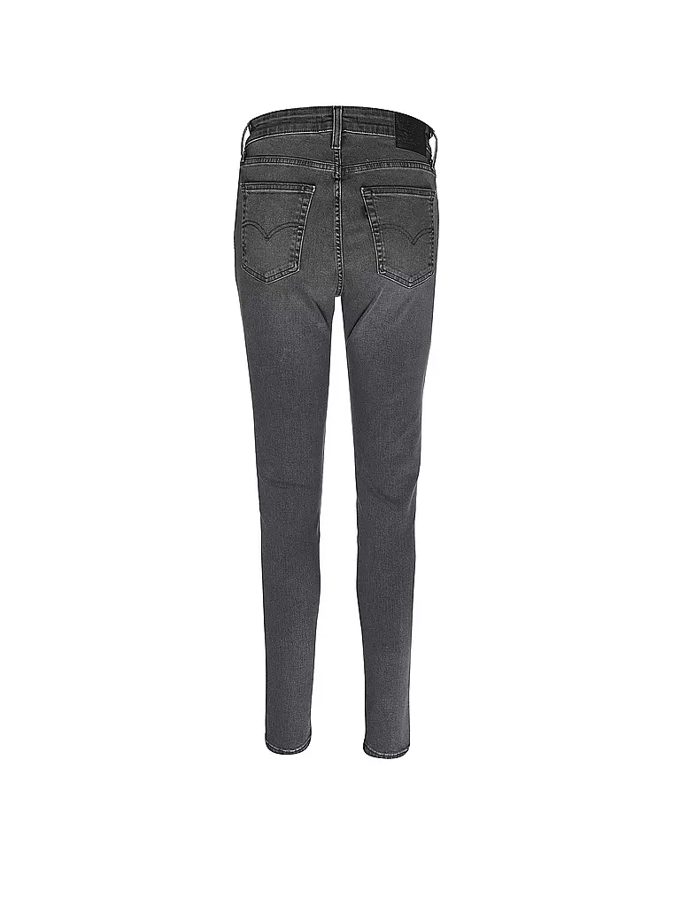 LEVI'S® Highwaist Jeans 721 HIGH RISE SKINNY grau
