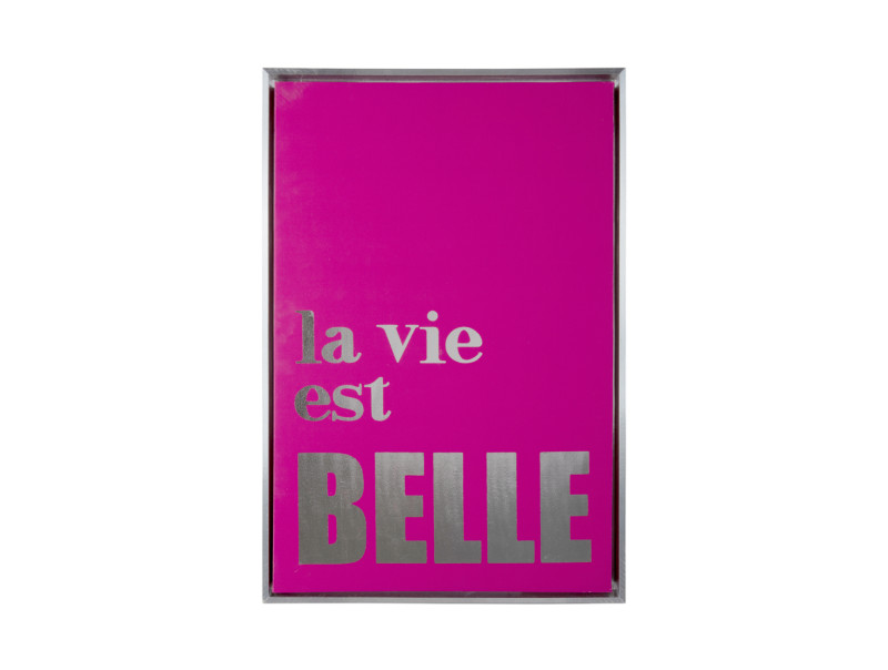 Wall Art La Vie Est Belle Medium