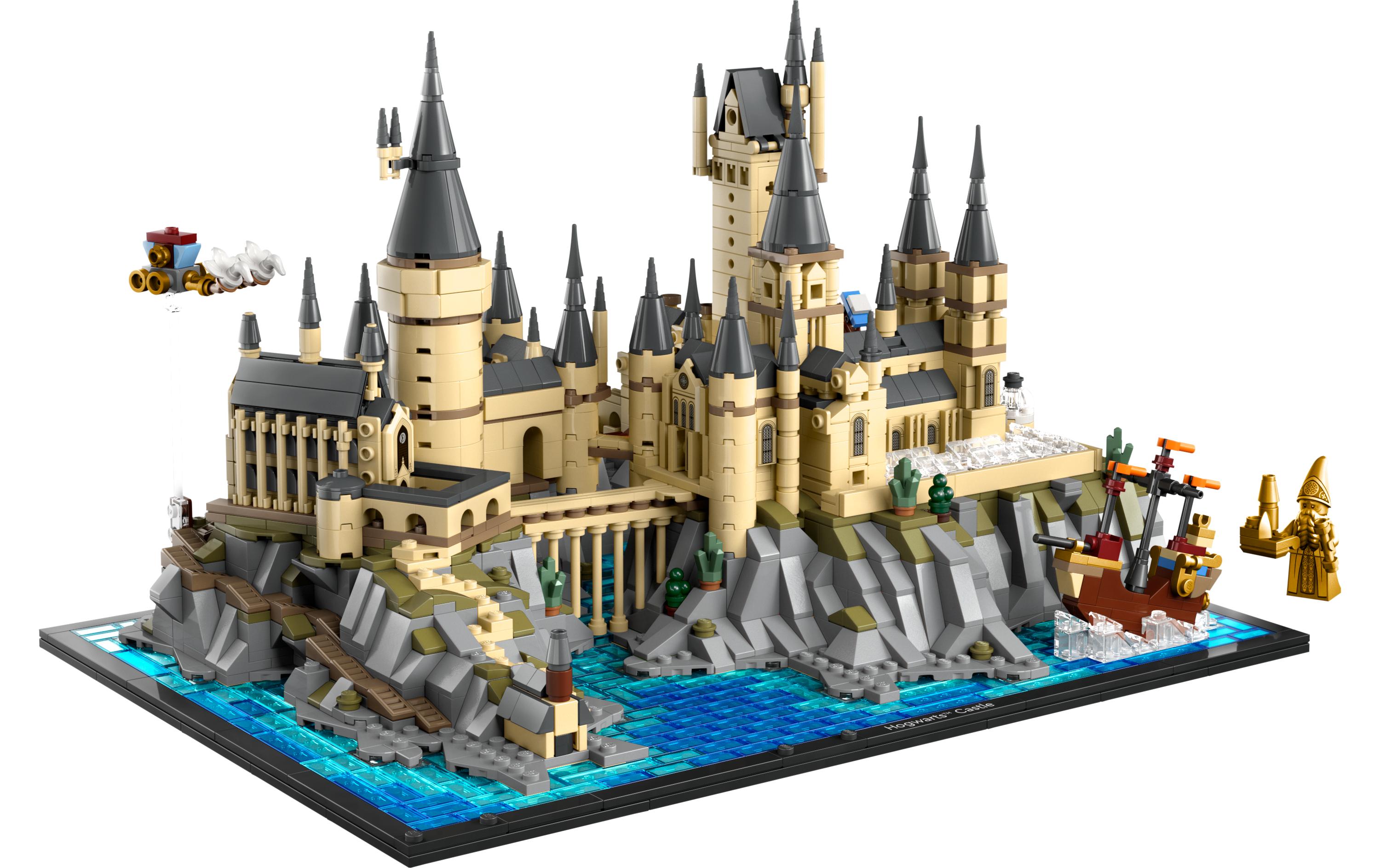 Harry Potter Schloss Hogwarts mit Schlossgelände 76419<br>Wizarding World – Modell zum Bauen und Ausstellen