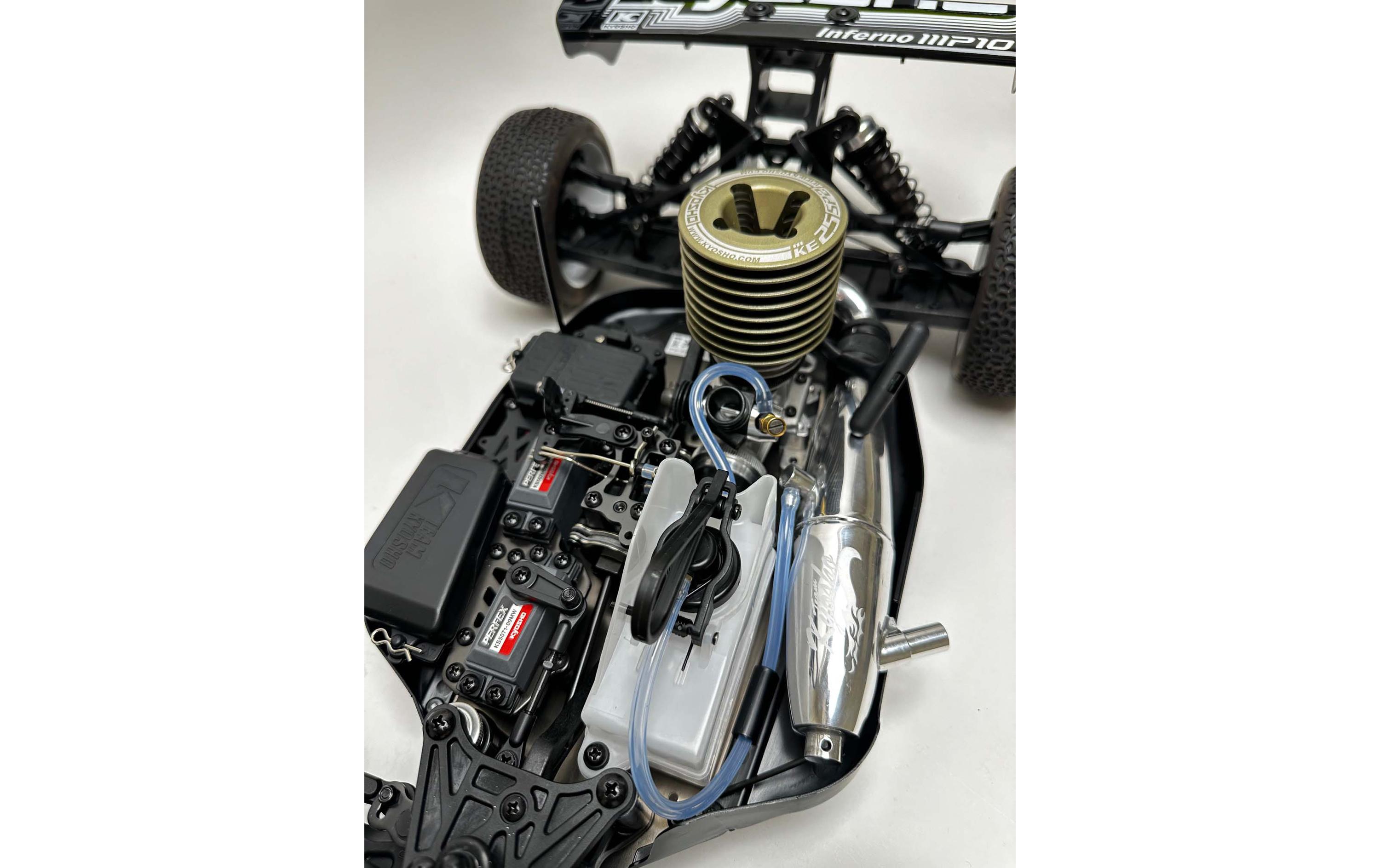 Buggy Inferno MP10 Nitro Readyset, 1:8<br>Leistungsstarker Buggy mit Nitromotor im Massstab 1:8