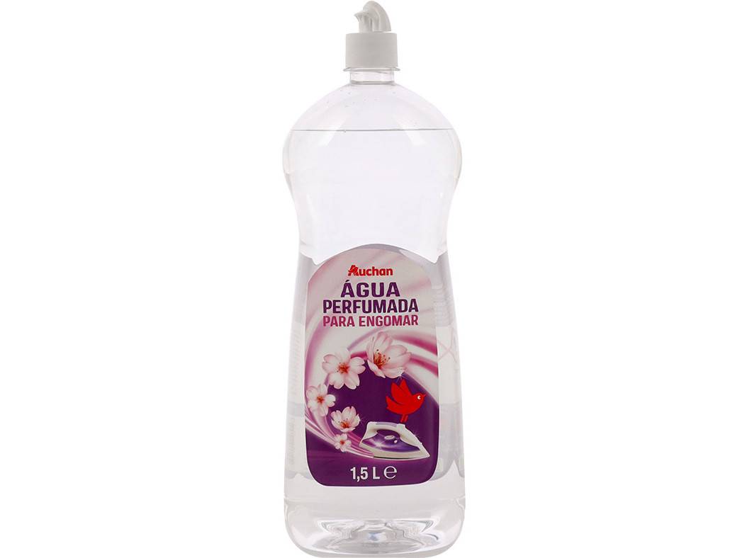 ÁGUA AUCHAN ROUPA PERFUMADA PARA FERRO DE ENGOMAR 1.5L