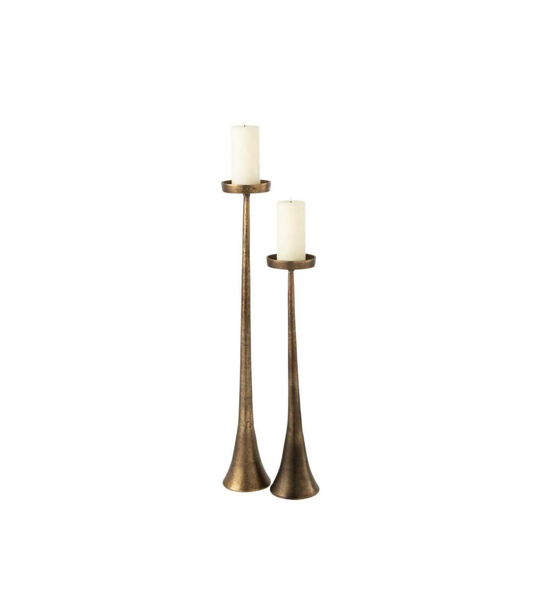 Paris Prix - Bougeoir Vintage luky 79cm Bronze