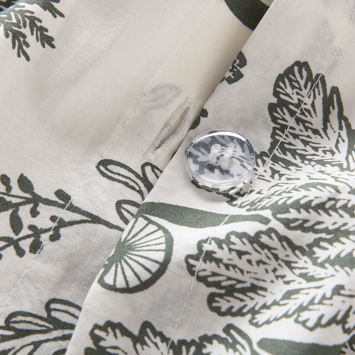 LA REDOUTE INTERIEURS<br>Capa de edredão Roxane em percal de algodão lavado