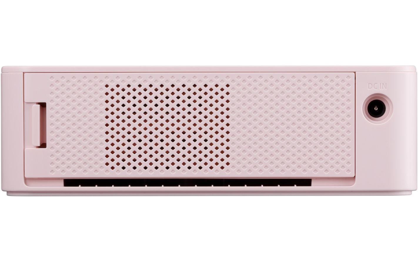 Fotodrucker Selphy CP1500 Rosa inkl. Papier und Tinte<br>Mobiler, WLAN-fähiger Fotodrucker