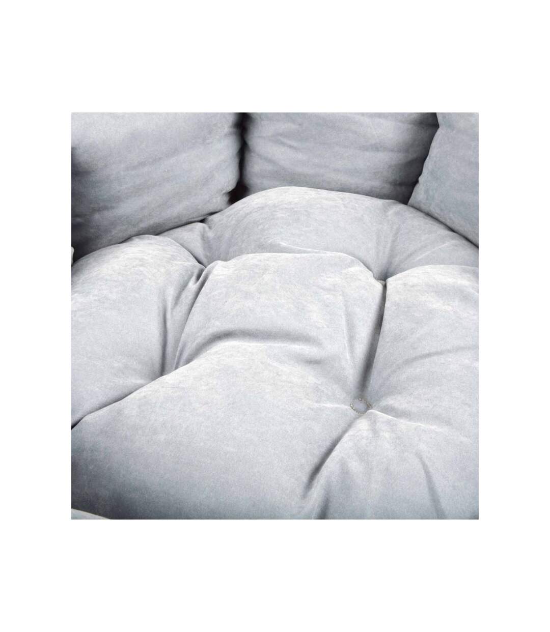 Paris Prix - Lot De 2 Paniers Pour Chien & Chat softy 60cm Gris