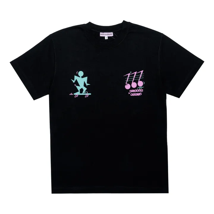 Bisous Skateboards T-shirt Radio Skate | Noir