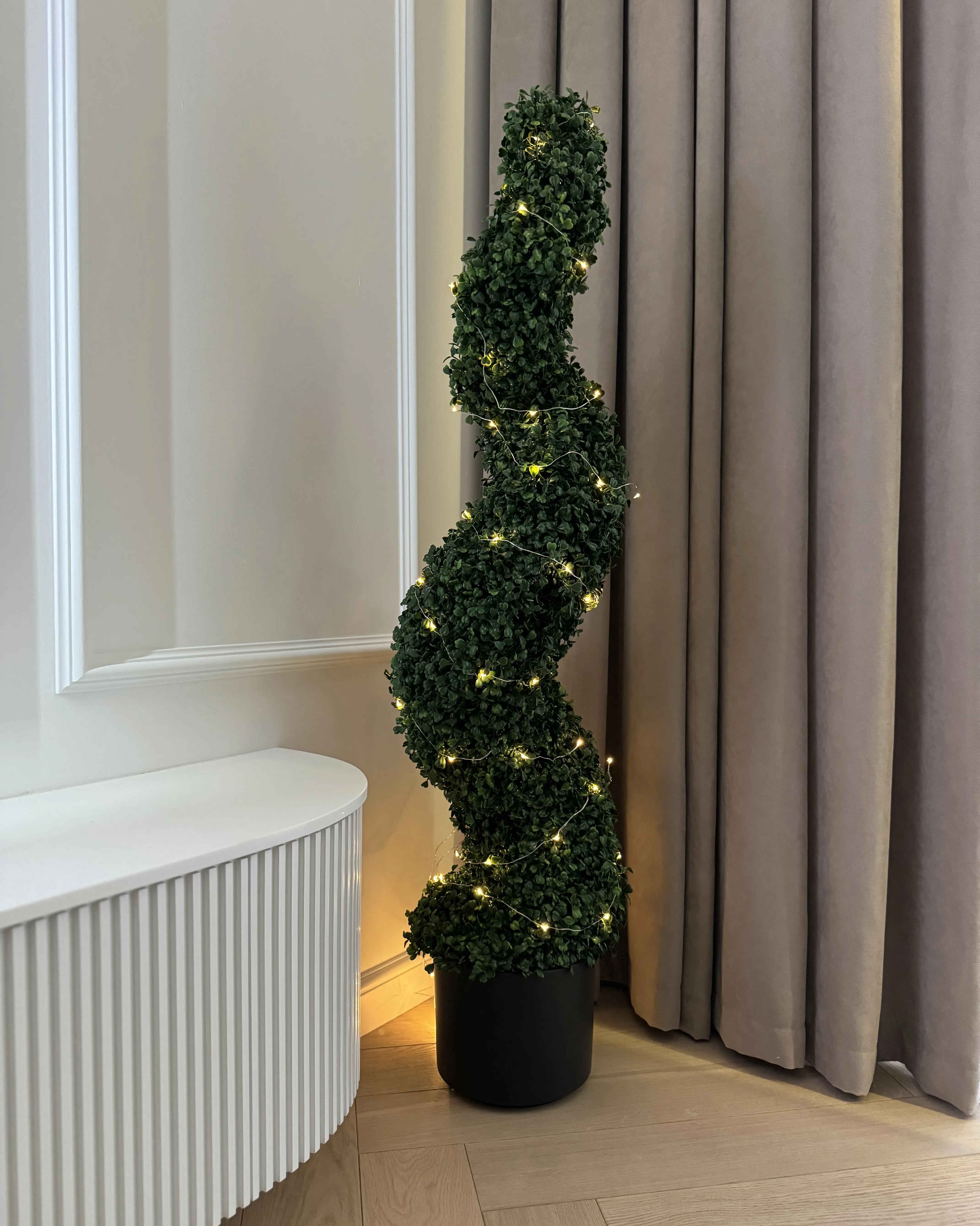 Kunstplant BOXWOOD SPIRAL TREE 120 cm Groen