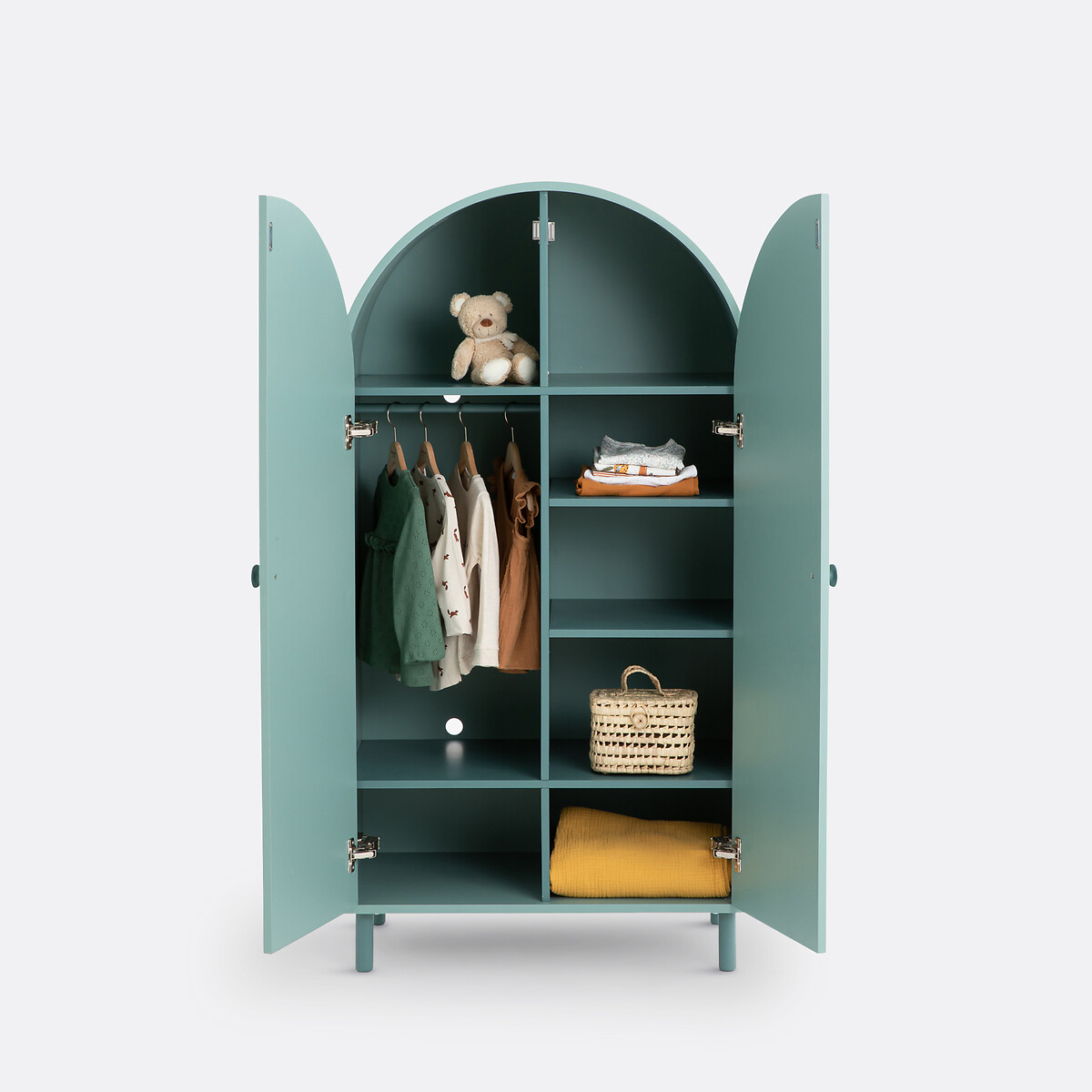 LA REDOUTE INTERIEURS<br>Guarda-roupa infantil com varão para pendurar roupas, Archibalde