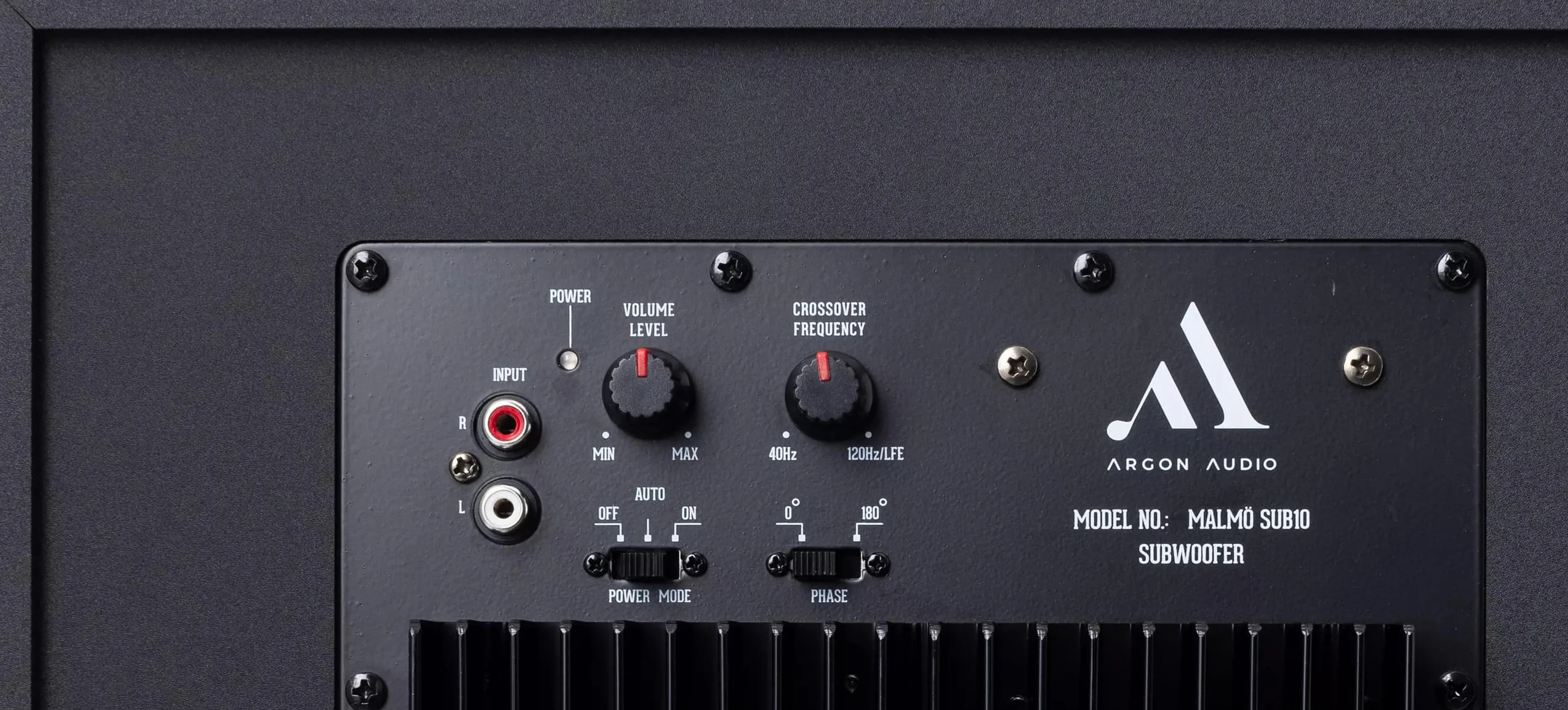 Argon Audio Malmö Sub 8 Noir Caissons de basses