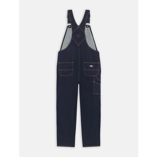 Dickies Denim Classic Overalls, Rinsed, L