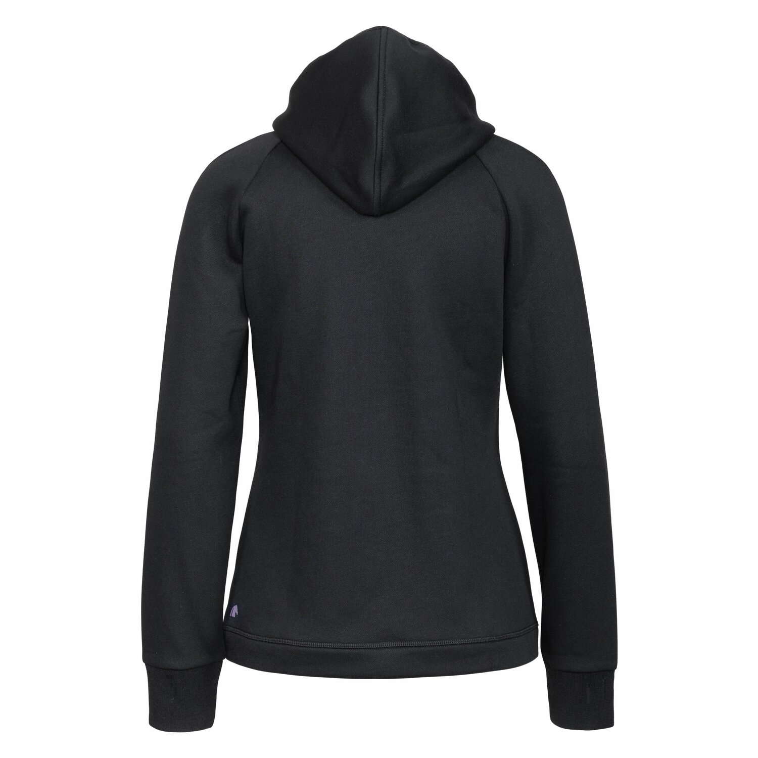 black forest Sweathoodie mit hohem Kragen  - black