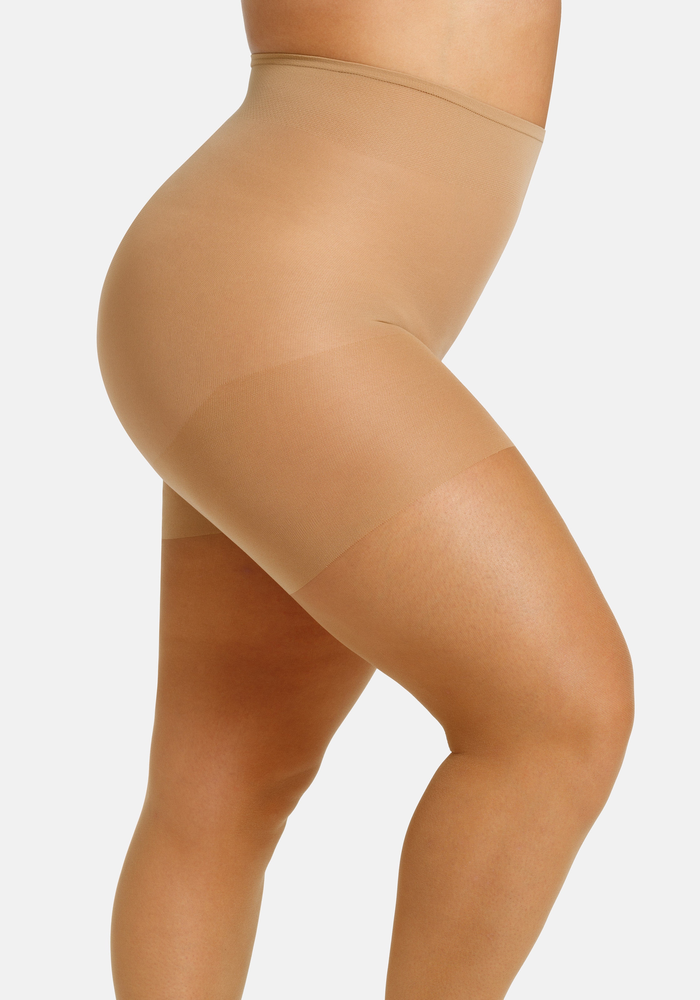 Camano Feinstrumpfhose »fine curvy« 20 2er Pack,  mit grossen Grössen