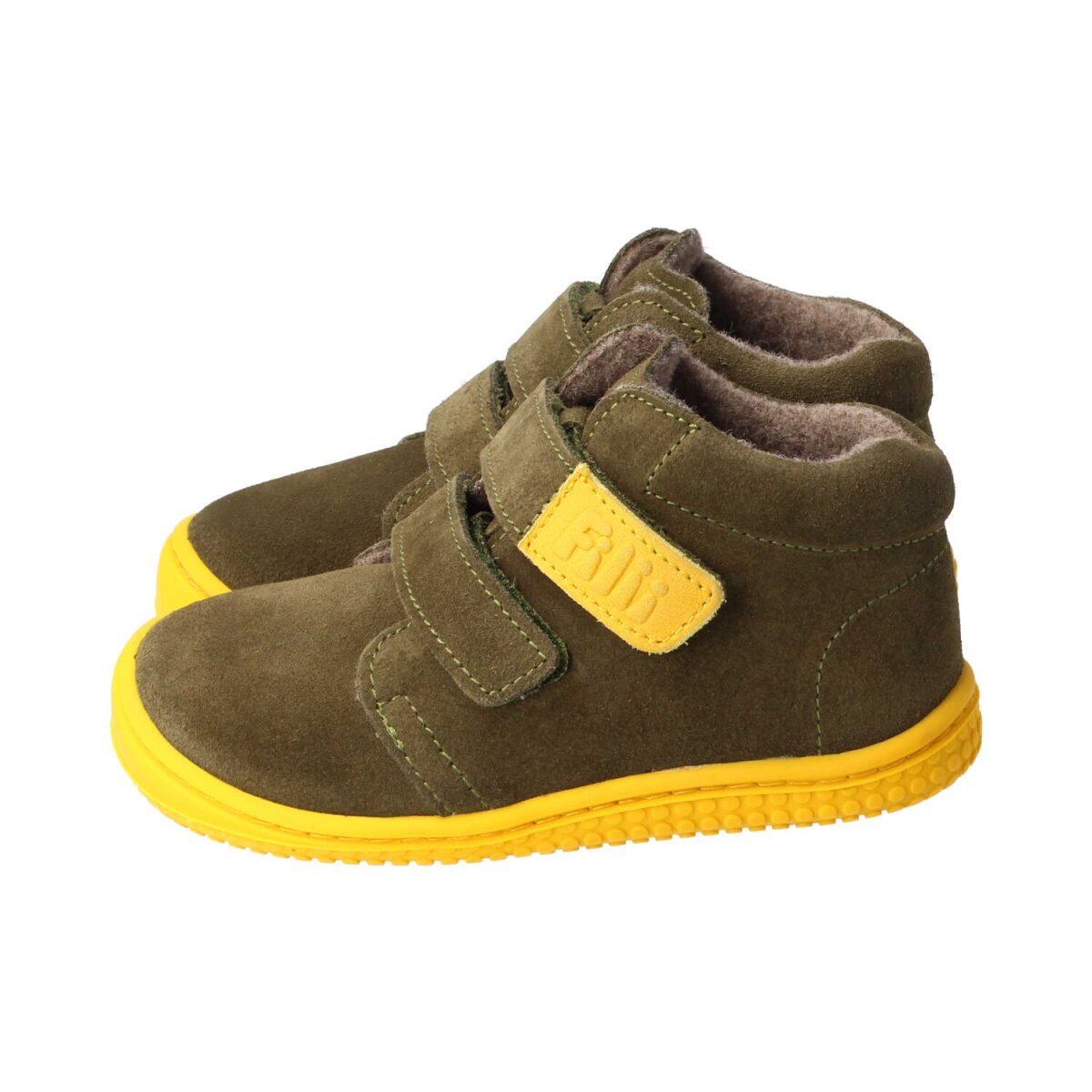 WL4213-F5 khaki FOXY velours fleece velcro Weite/W
