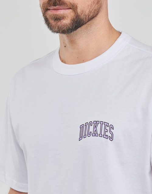 Dickies - AITKIN CHEST TEE SS - Blanc