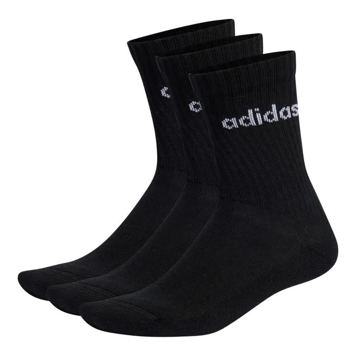 Adidas Linear Crew Sokken Senior (3-pack)