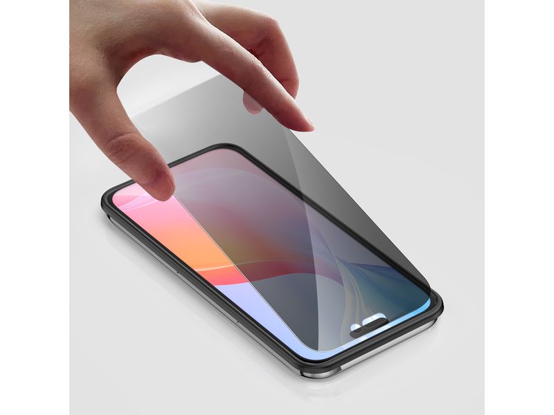 4smarts Second Glass Privacy iPhone 16 Second Glass Privacy mit Montagerahmen für das Apple iPhone 16