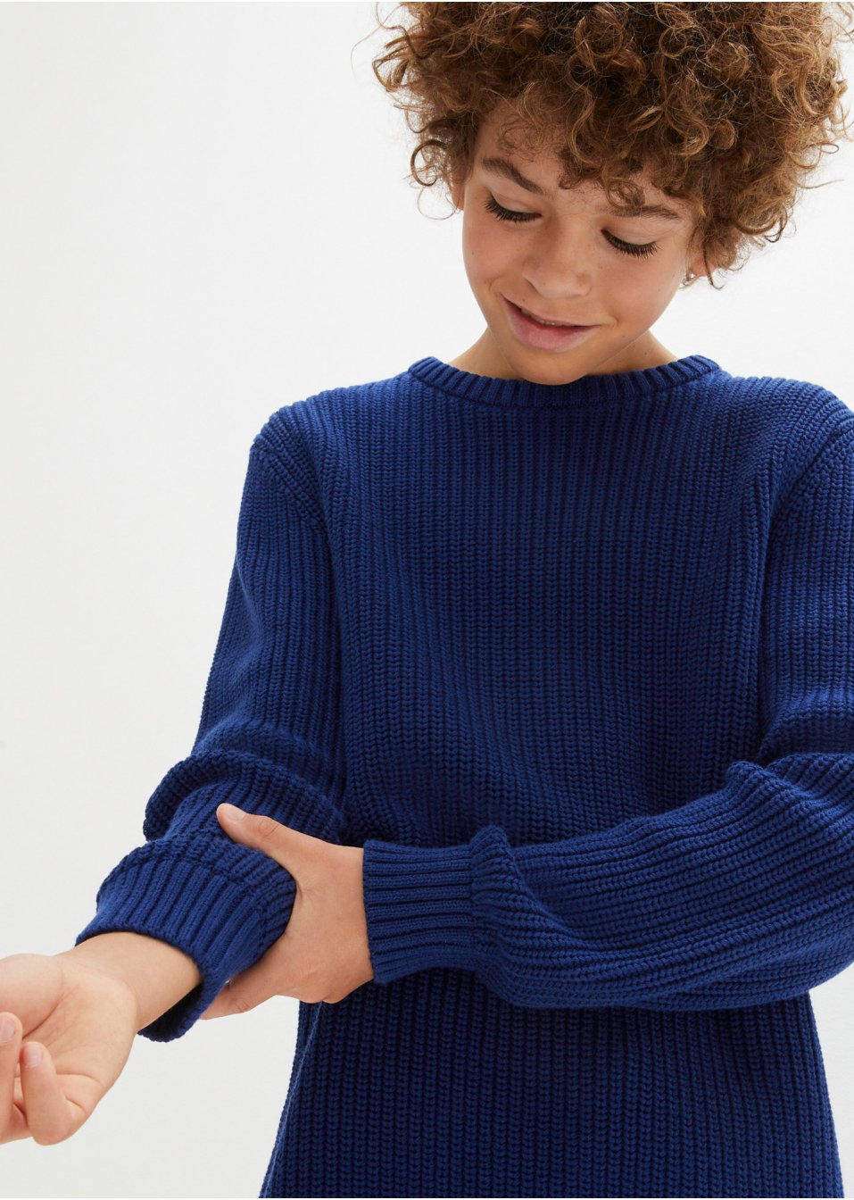 Pull en maille coton enfant