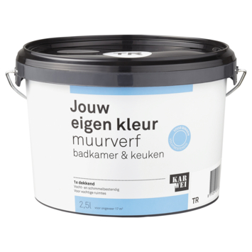 KARWEI Muurverf badkamer & keuken mat 2,5 liter