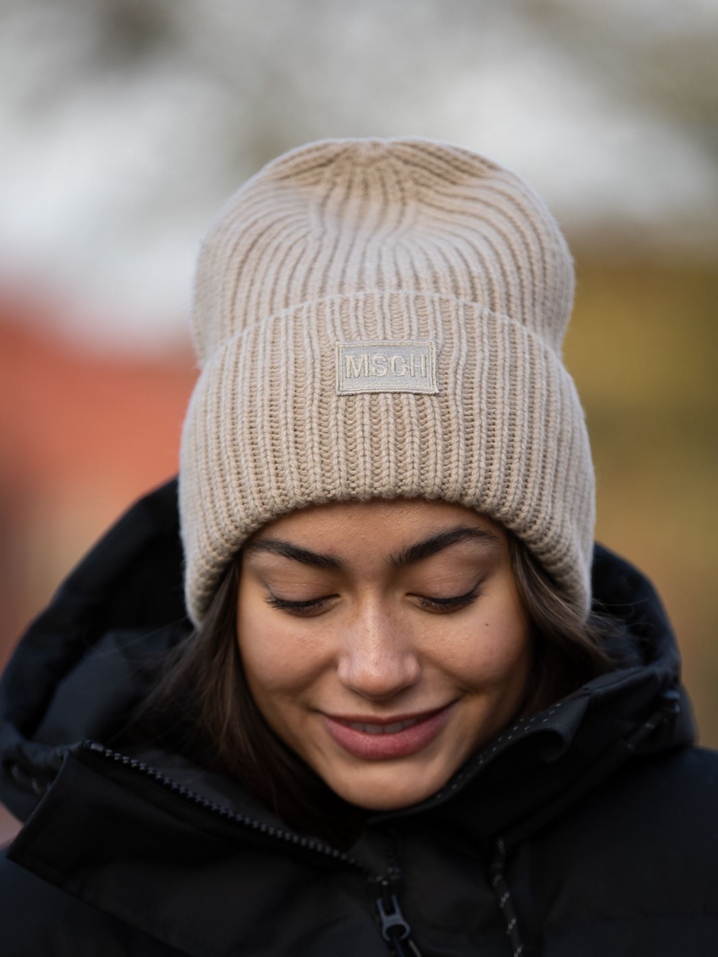 Kara Badge Beanie