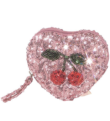 Konges Sløjd Geldbeutel - Sewuin Heart Geldbörse - Mellow Rose m