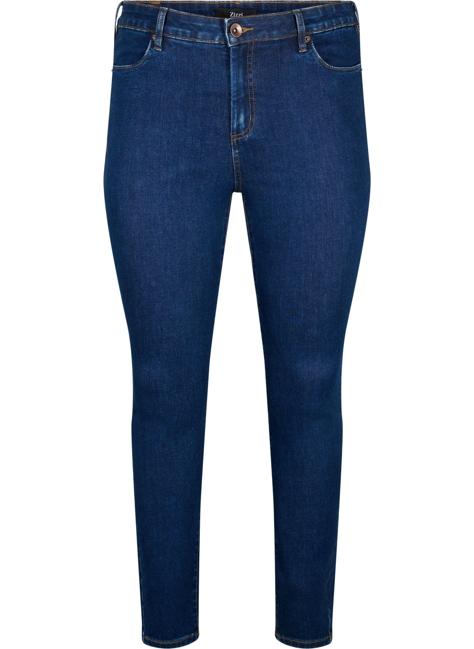 Amy jeans med høj talje og super slim fit