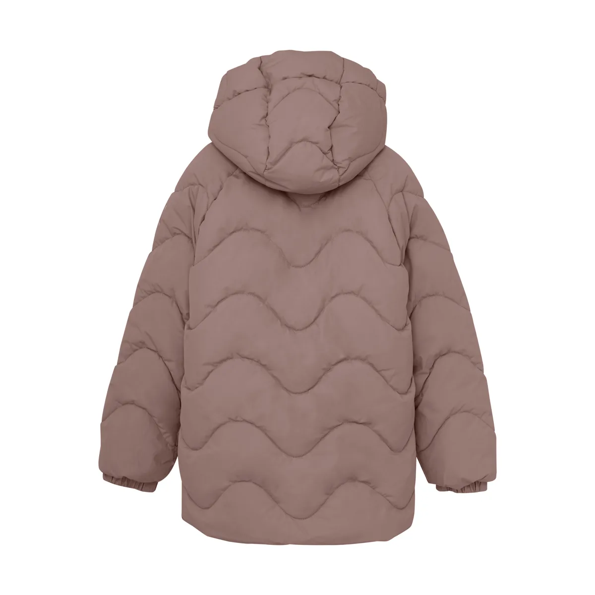 Color Kids Jacket W. Hood - Quilt Antler