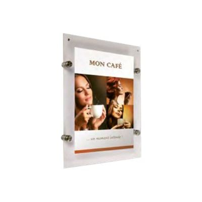 Promocome - Porte-visuel à entretoises A3