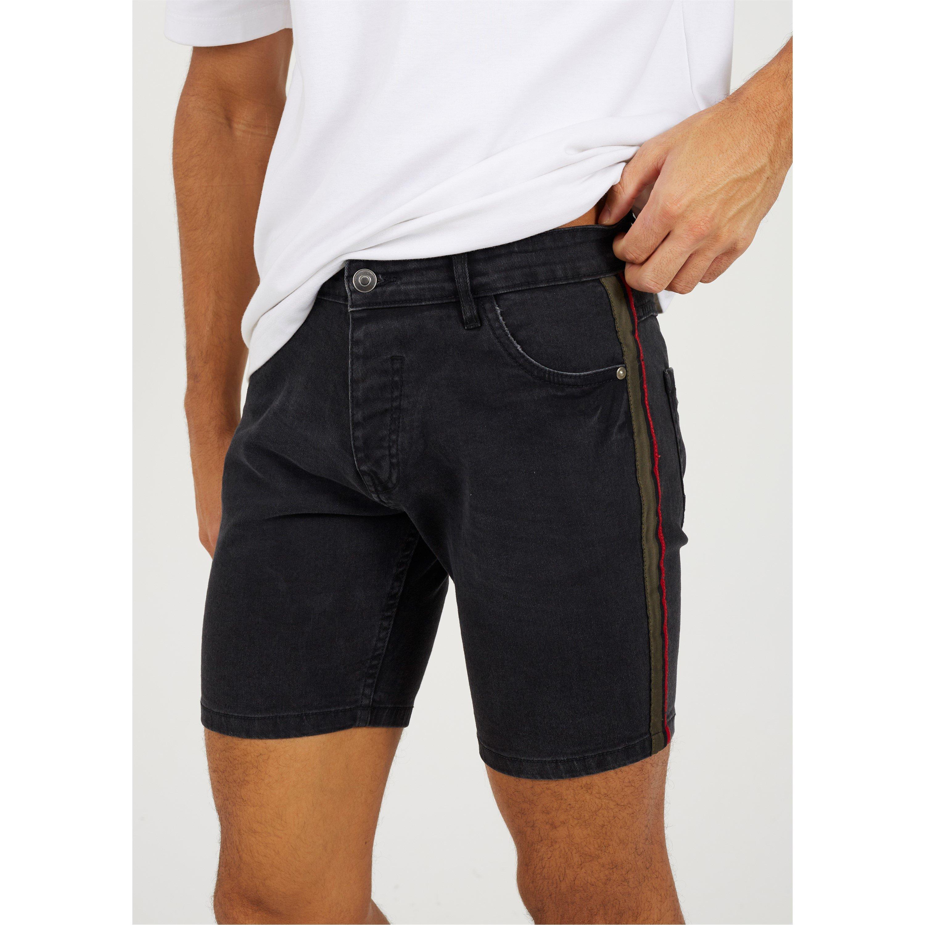 Brave Soul Denim Shorts with Side Seam Detail