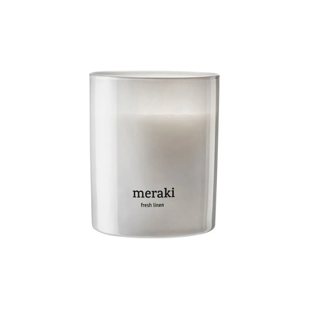 Meraki Duftlys Fresh Linen - 200 g.