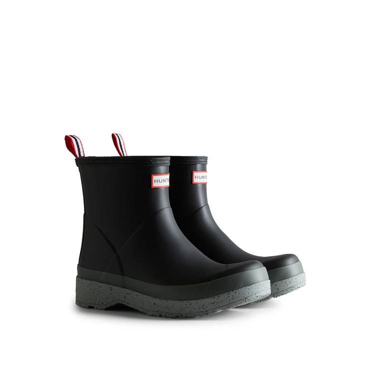 Hunter MENS ORIGINAL PLAY BOOT SHORT Zwart