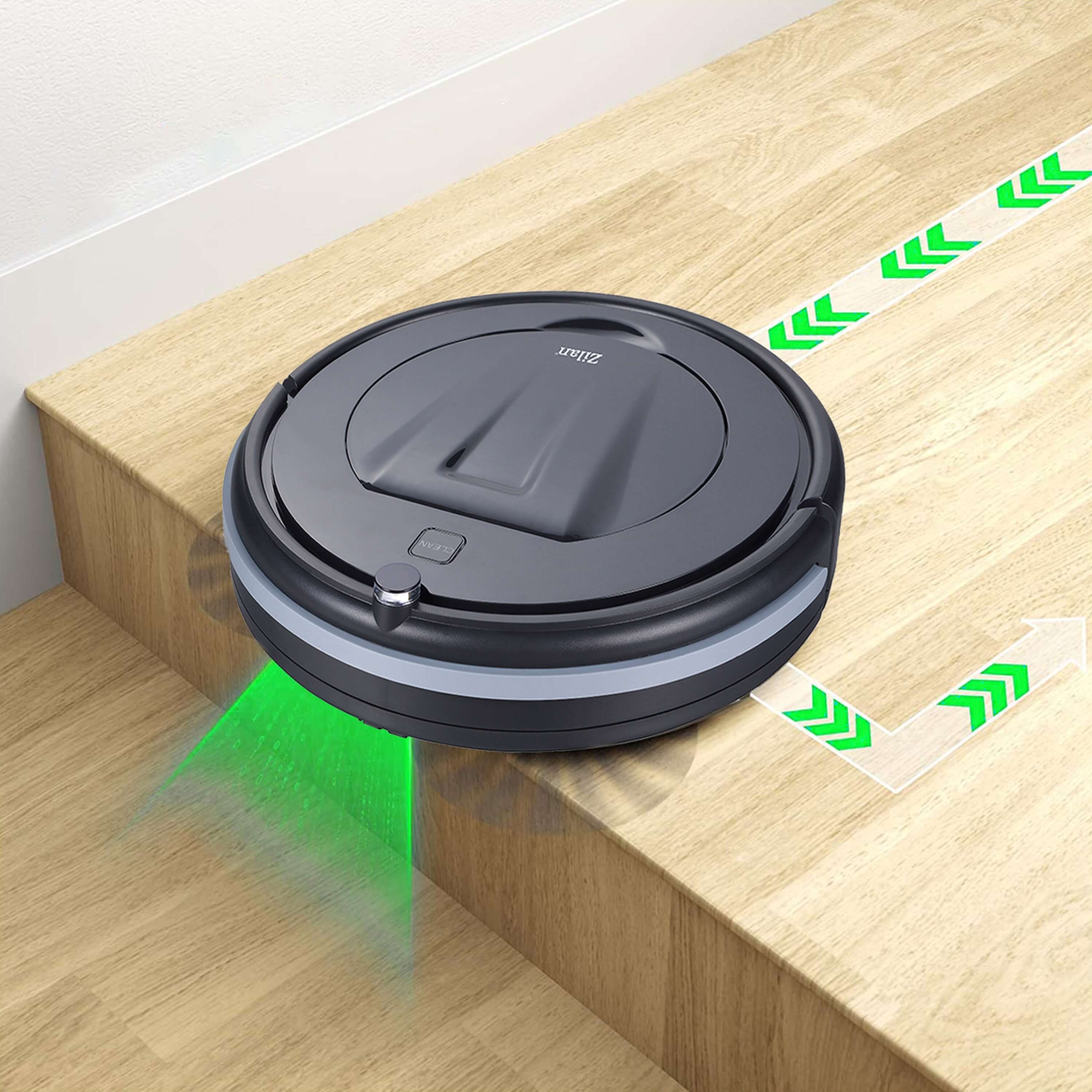 Zilan Saugroboter 550pa 850mAh Fernbedienung Staubbehälter HEPA Filter