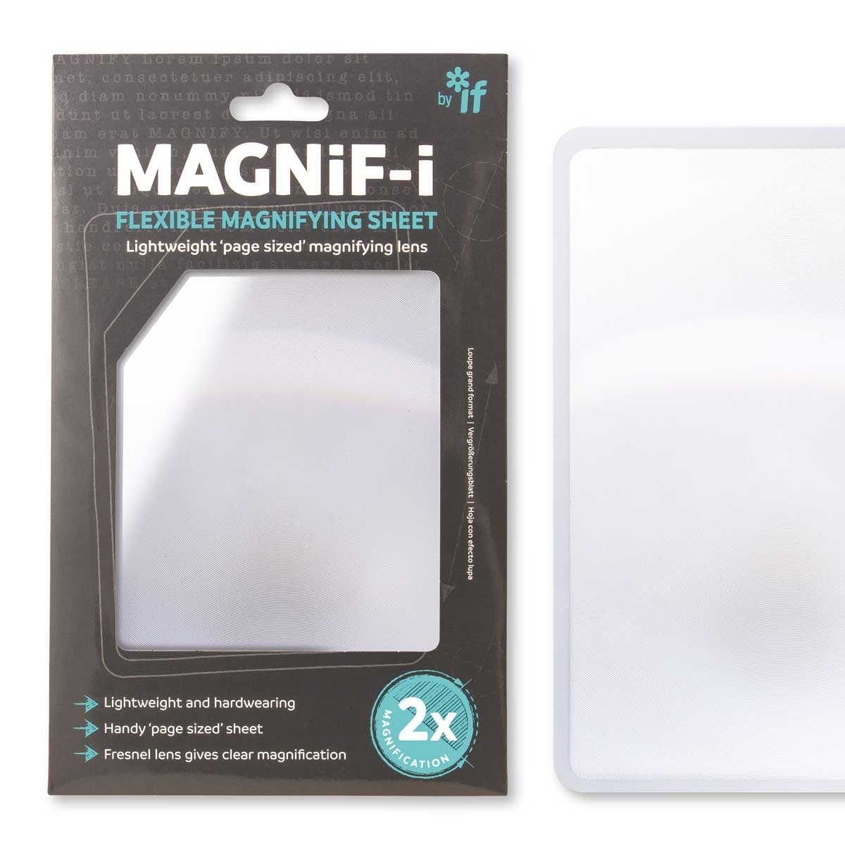 Magnif-I Flexible Magnifying Sheet