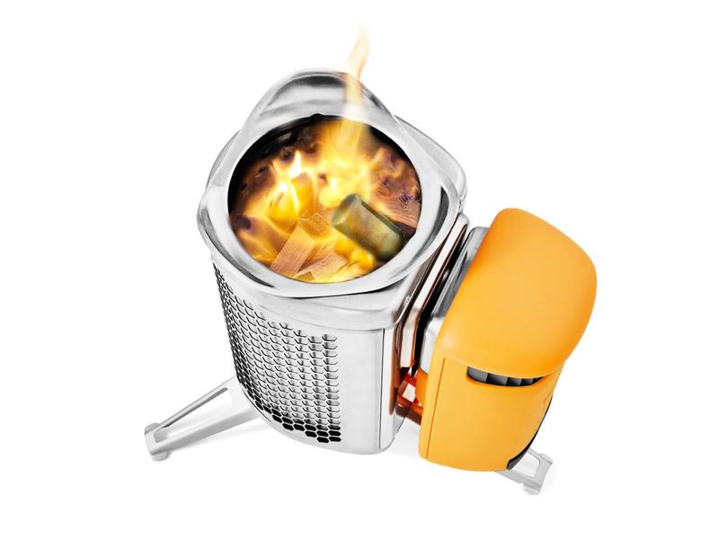 BioLite Camping-Grill Campstove Complete Kit Kochset aus Grill und Wasserkocher