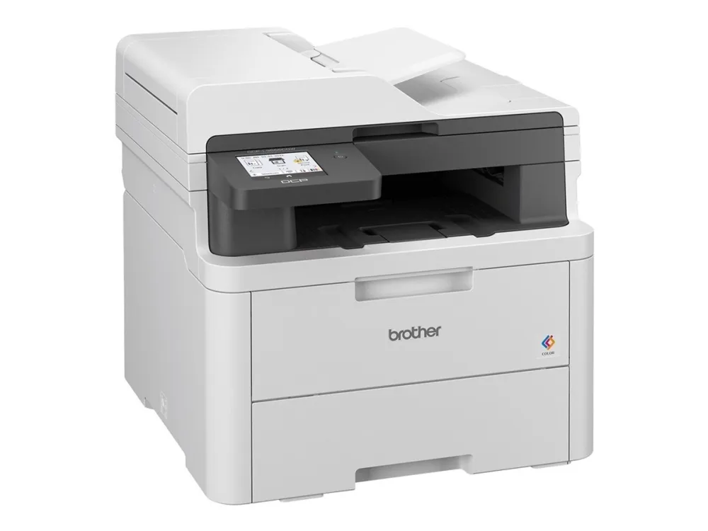 Brother DCP-L3555CDW - Multifunktionsprinter - farve - LED - A4/Legal (medie) - op til 26 spm (kopiering) - op til 26 spm (udskriver) - 250 ark - USB 2.0, Wi-Fi(n), Gigabit LAN