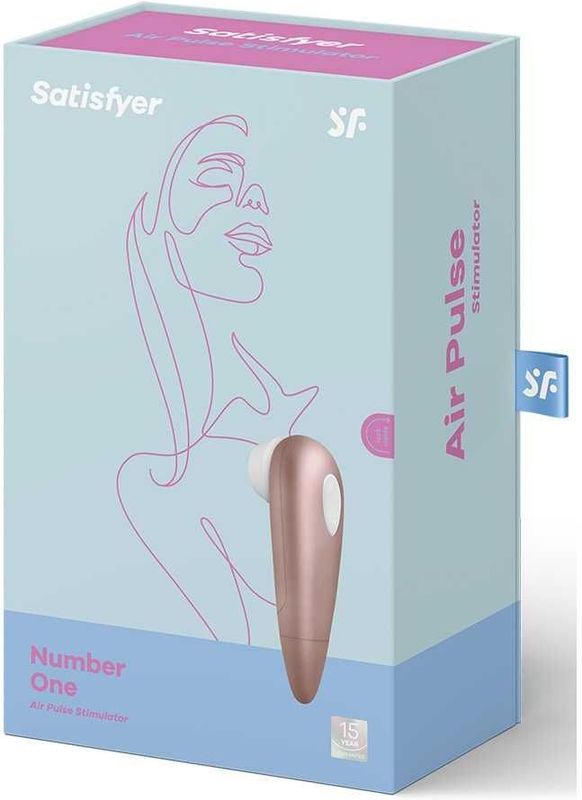 Satisfyer 1 Next Generation, clitoriszuiger met 11 intensiteitsniveaus, oplegvibrator met batterijwerking, waterdicht