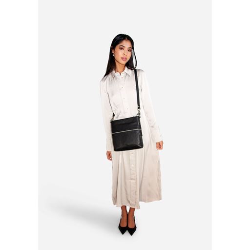 Adax Tora Crossbody Taske, Sort