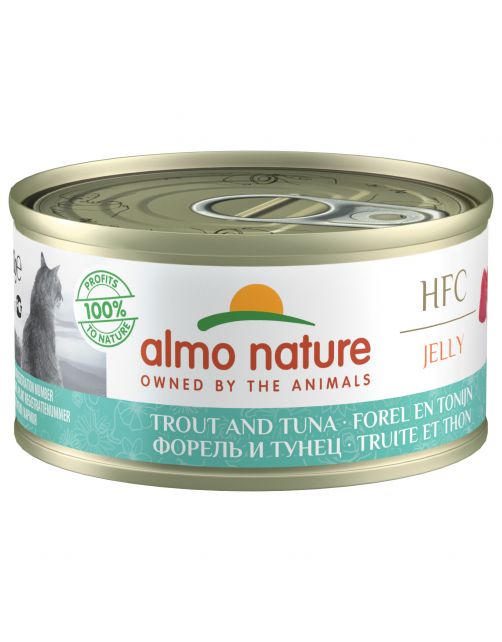 Almo Nature Hfc Cat Jelly Blik 70 g - Kattenvoer