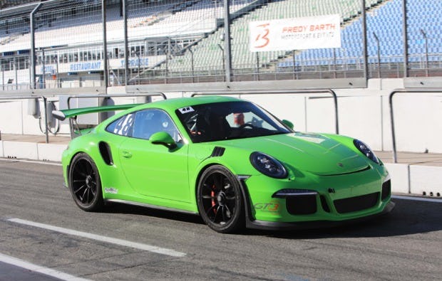 Porsche 911 GT3 RS 991 in Spa – der pure Adrenalinkick